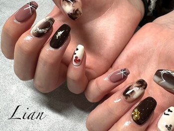 リアン 京都四条河原町店(Lian)/バレンタインネイル