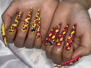 ウォル トウキョウ 渋谷(WOL TOKYO)/ 長さ出しロングジェルチップ