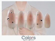 カラーズ広尾 ネイルラウンジ(Colors Hiroo Nail Lounge)/チークネイル