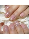 サンドライトピンク+桜