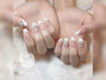 サロン ウネルマ 小郡店(salon UNELMA)の写真/時間内ならアートもパーツもつけ放題♪追加料金を気にせず楽しめる定額のお会計◎