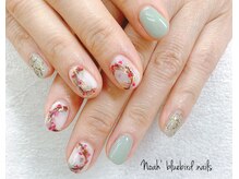 ノアブルーバードネイルズ(Noah' bluebird .nails)/クリスマスリースデザイン