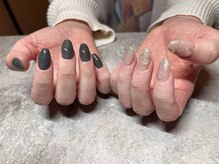 ヒミツキチ 恵比寿店(himitsukichi)/アシンメトリーネイル