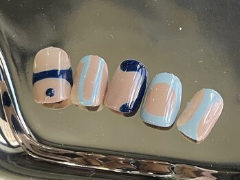 つめノさき/シンプルアートネイル