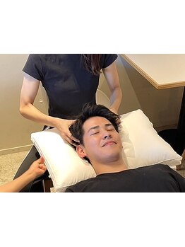 ヘッドスパで癒されたい