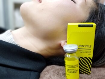 Fonte(旧:トータルサロン Cher)の写真/《結果にこだわる実力派サロン!!》レモンボトル導入◎たるみを改善し小顔効果!痛みに弱い方にもおススメ♪