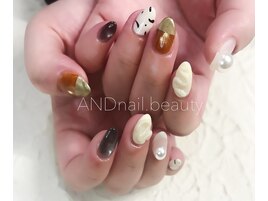 春ネイル/ニュアンス/藤沢