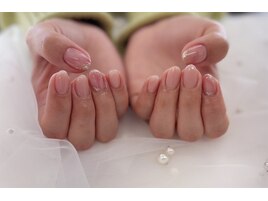 透明感ネイル/うるちゅる/ピンク