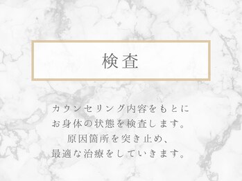 整体リライン 生駒院(整体Re:Line)/検査