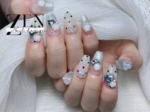 ゼン ネイル デザイン 池袋(ZEN NAIL DESIGN)/題長さだしやり放題×つけ放