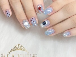 うるちゅるさくらんぼネイル