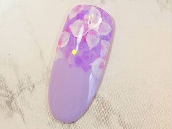 リチェルカ(RICERCA)/紫陽花ネイル