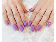 ネイルサロン ティフィン(tiffin)/～オーロラネイルマット仕上げ～