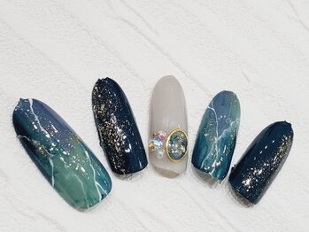 ビーケア 自由が丘店(B.care)/大理石アート¥6480