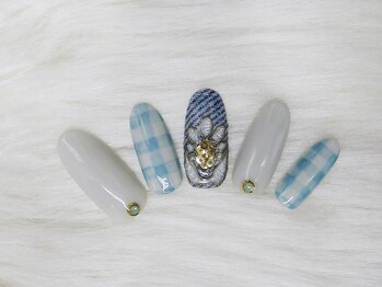 アンジェヴォーグ 名古屋本店(Angevogue)/大人なギンガムチェック