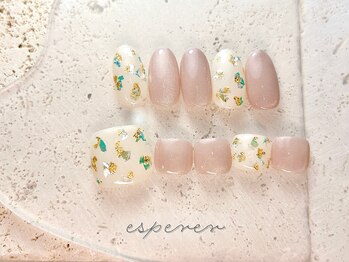 エスペレ 六本木(esperer)/*シンプルネイル 25/12*