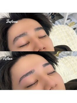 エムズアイブロウ 大和西大寺(M’sアイブロウ)/メンズハリウッドブロウリフト