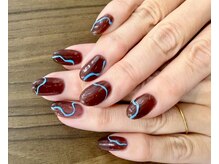 デリカ(DELICAT)/ニュアンスネイル/ブラウン