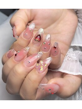 アラマンダ ネイル(Allamanda Nail)/バレンタインネイル♪