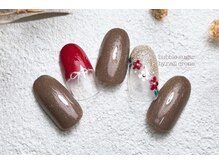バブル シュガー バイ ネイルクローネ(bublle sugar by.nail crone)/お花フレンチネイル