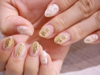 ラルネイル 大宮(Lull. nail)/*ホワイト*ニュアンス*