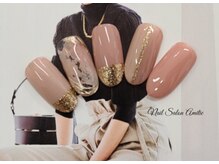 ネイルサロン アミティエ(Nail Salon Amitie)/マーブルsimpleデザイン