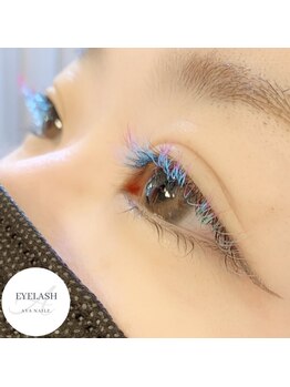 アヤネイルズ アンド アイラッシュ(AYA NAILZ.＆Eyelash)/ボリュームカラーラッシュ300本