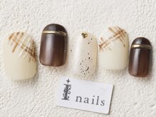 アイネイルズ 渋谷店(I nails)/シンプル紗々ネイル