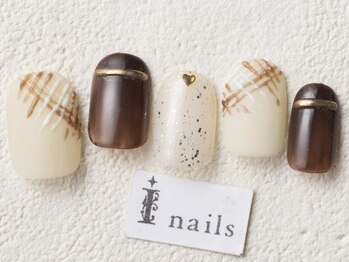 アイネイルズ 渋谷店(I nails)/シンプル紗々ネイル