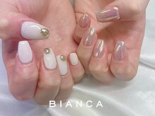 ビアンカマーレ 中野店(Bianca mare)/ちぐはぐネイル
