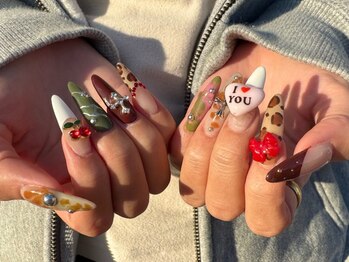 クラウドナイン(CLOUD NINe)の写真/【つけ放題持ち込みデザイン♪】どんなデザインもおまかせください！お好きなアートで理想の指先に！