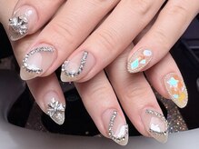 エイナネイル(einanail)/パーツつけ放題10本コース 