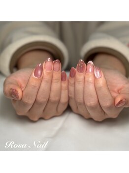 ローザネイル(Rosa Nail)/マグネットフレンチ