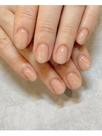 【パラジェル】シンプルネイル