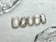 《パラジェル・フィルイン・マグネット》Nail Salon Raize都島駅前店【Hawaii館】/12月マンスリーデザイン【6000】