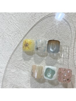 サロン ド ボーテ シュエット (Salon de beaute Chouette)/5,6月 フット定額デザイン[Miwa]