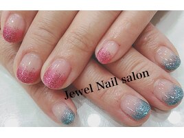 ラメグラデーション