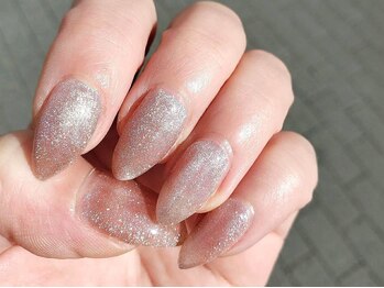 【ジェル】マグネットネイル