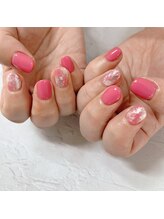 ブラン(blanc)/ピンクニュアンスネイル