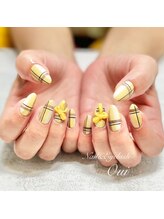 ウイ(Oui)/チェックネイル