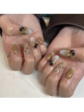 ネイルサロン ココロジー(COCOLOGY)/手描き　キャラクター　