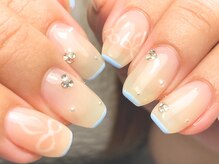 ナチュリア(Natulea)/チークリボン×先端ライン