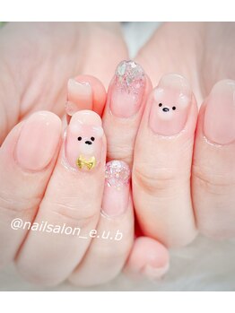 イーユービー(E.U.B)/くまちゃんネイル