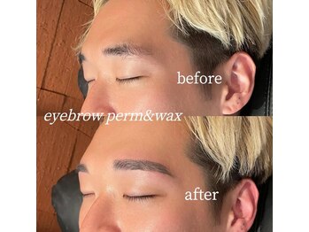 ピア(pia)/メンズアイブロウパーマ