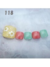 はあとねいる 大和店/フットネイル：No.118