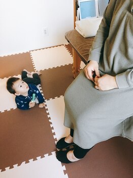 東月寒ぱれっと整骨院/ハイハイが得意ならキッズルーム