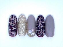 ダブルネイル(Double Nail)/8番　2025秋デザインコンテスト