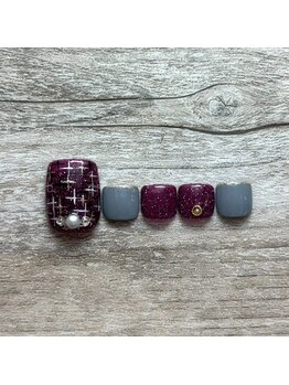 ネイルサロンアジアン 池袋店/マグフラッシュフット¥6600