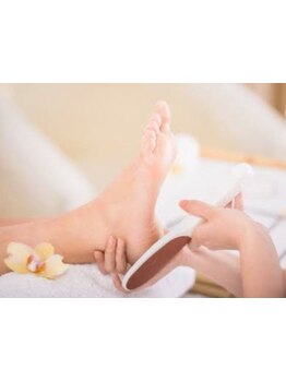 角質ケアができるサロン