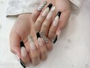 スカルプ/ロングネイル/長さ出し